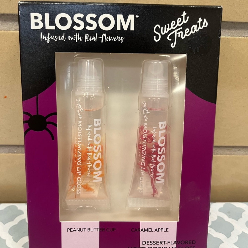 Brown and Orange Lip Balm & Gloss